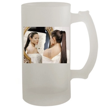 Angelina Jolie 16oz Frosted Beer Stein