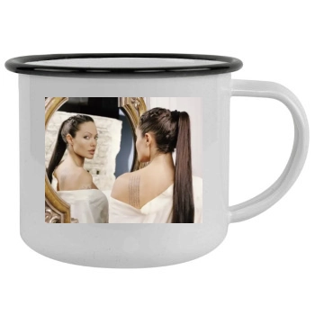 Angelina Jolie Camping Mug