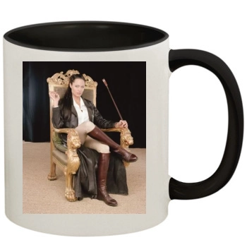 Angelina Jolie 11oz Colored Inner & Handle Mug