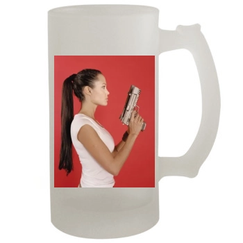 Angelina Jolie 16oz Frosted Beer Stein