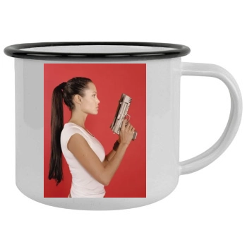 Angelina Jolie Camping Mug