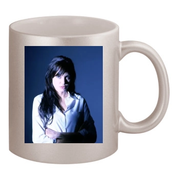 Angelina Jolie 11oz Metallic Silver Mug