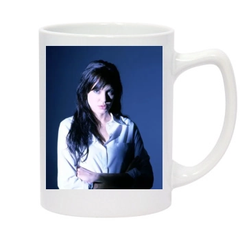 Angelina Jolie 14oz White Statesman Mug