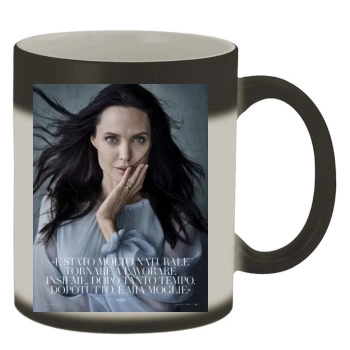 Angelina Jolie Color Changing Mug