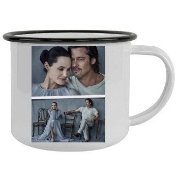 Angelina Jolie Camping Mug