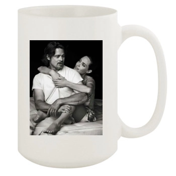 Angelina Jolie 15oz White Mug