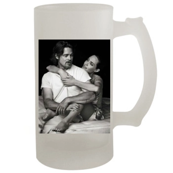 Angelina Jolie 16oz Frosted Beer Stein