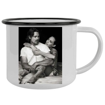 Angelina Jolie Camping Mug