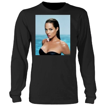 Angelina Jolie Men's Heavy Long Sleeve TShirt