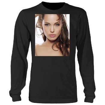 Angelina Jolie Men's Heavy Long Sleeve TShirt