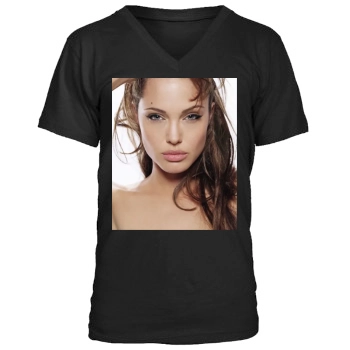 Angelina Jolie Men's V-Neck T-Shirt