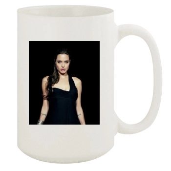 Angelina Jolie 15oz White Mug