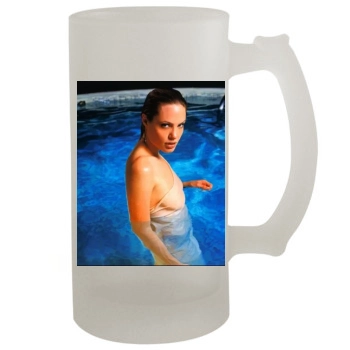 Angelina Jolie 16oz Frosted Beer Stein