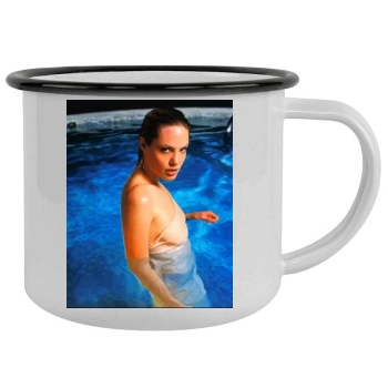 Angelina Jolie Camping Mug