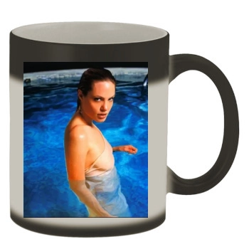 Angelina Jolie Color Changing Mug