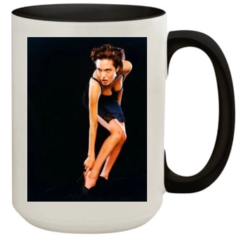 Angelina Jolie 15oz Colored Inner & Handle Mug