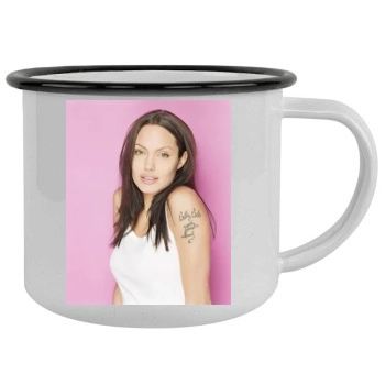 Angelina Jolie Camping Mug