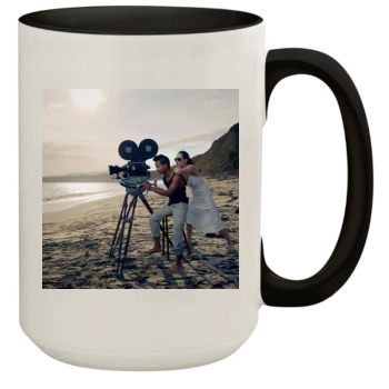 Angelina Jolie 15oz Colored Inner & Handle Mug