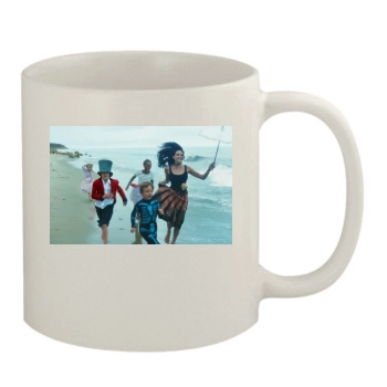 Angelina Jolie 11oz White Mug