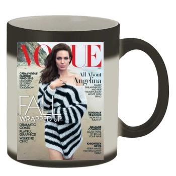 Angelina Jolie Color Changing Mug