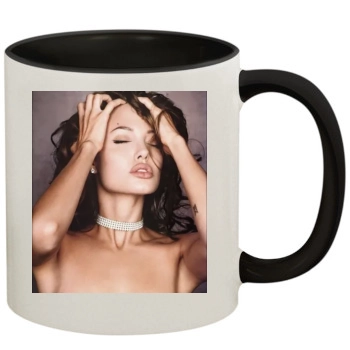 Angelina Jolie 11oz Colored Inner & Handle Mug