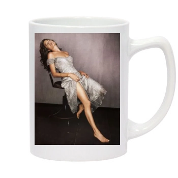 Angelina Jolie 14oz White Statesman Mug