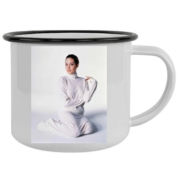 Angelina Jolie Camping Mug