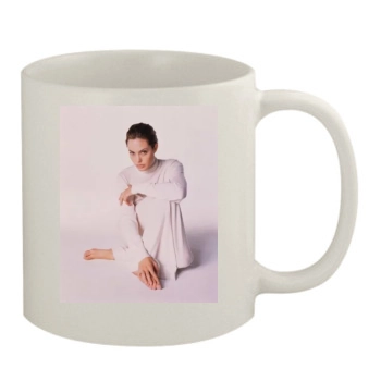 Angelina Jolie 11oz White Mug