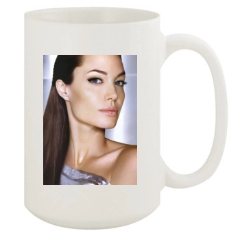 Angelina Jolie 15oz White Mug