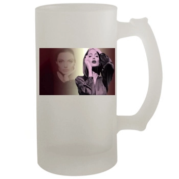 Angelina Jolie 16oz Frosted Beer Stein