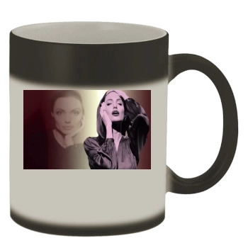 Angelina Jolie Color Changing Mug