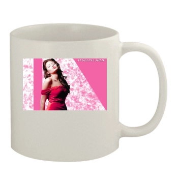 Angelina Jolie 11oz White Mug