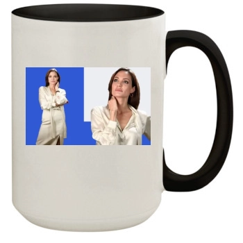 Angelina Jolie 15oz Colored Inner & Handle Mug