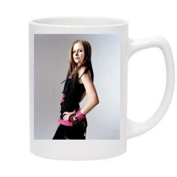 Avril Lavigne 14oz White Statesman Mug