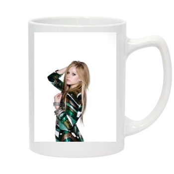 Avril Lavigne 14oz White Statesman Mug