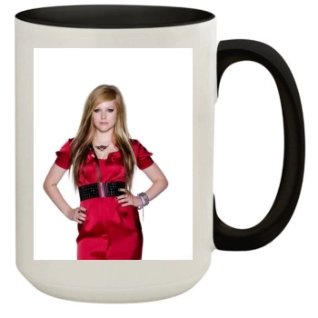 Avril Lavigne 15oz Colored Inner & Handle Mug