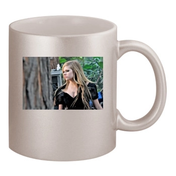 Avril Lavigne 11oz Metallic Silver Mug