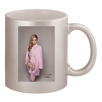 Avril Lavigne 11oz Metallic Silver Mug