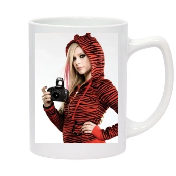 Avril Lavigne 14oz White Statesman Mug