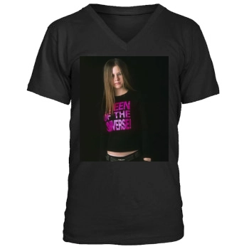 Avril Lavigne Men's V-Neck T-Shirt