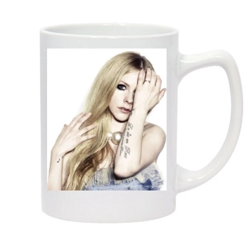 Avril Lavigne 14oz White Statesman Mug