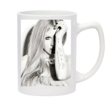 Avril Lavigne 14oz White Statesman Mug