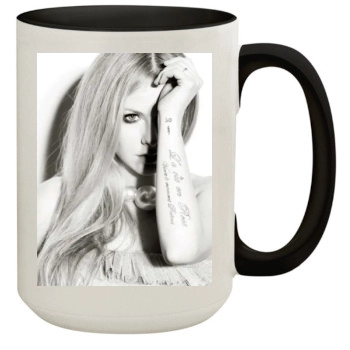 Avril Lavigne 15oz Colored Inner & Handle Mug