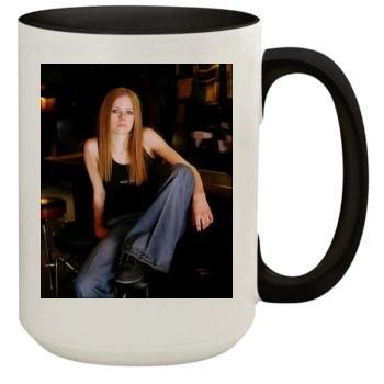 Avril Lavigne 15oz Colored Inner & Handle Mug