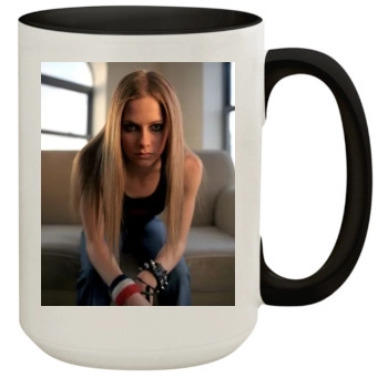 Avril Lavigne 15oz Colored Inner & Handle Mug