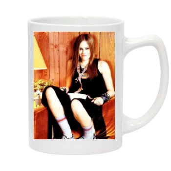 Avril Lavigne 14oz White Statesman Mug