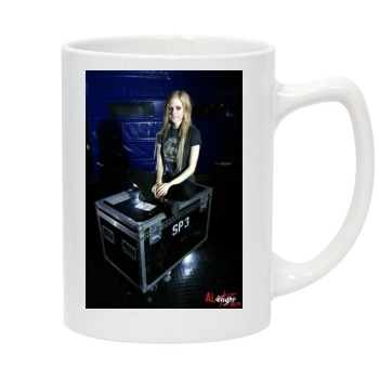 Avril Lavigne 14oz White Statesman Mug