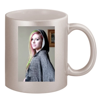 Avril Lavigne 11oz Metallic Silver Mug