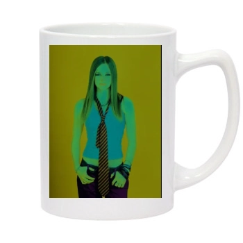 Avril Lavigne 14oz White Statesman Mug