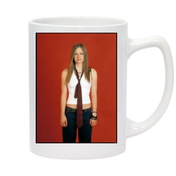 Avril Lavigne 14oz White Statesman Mug